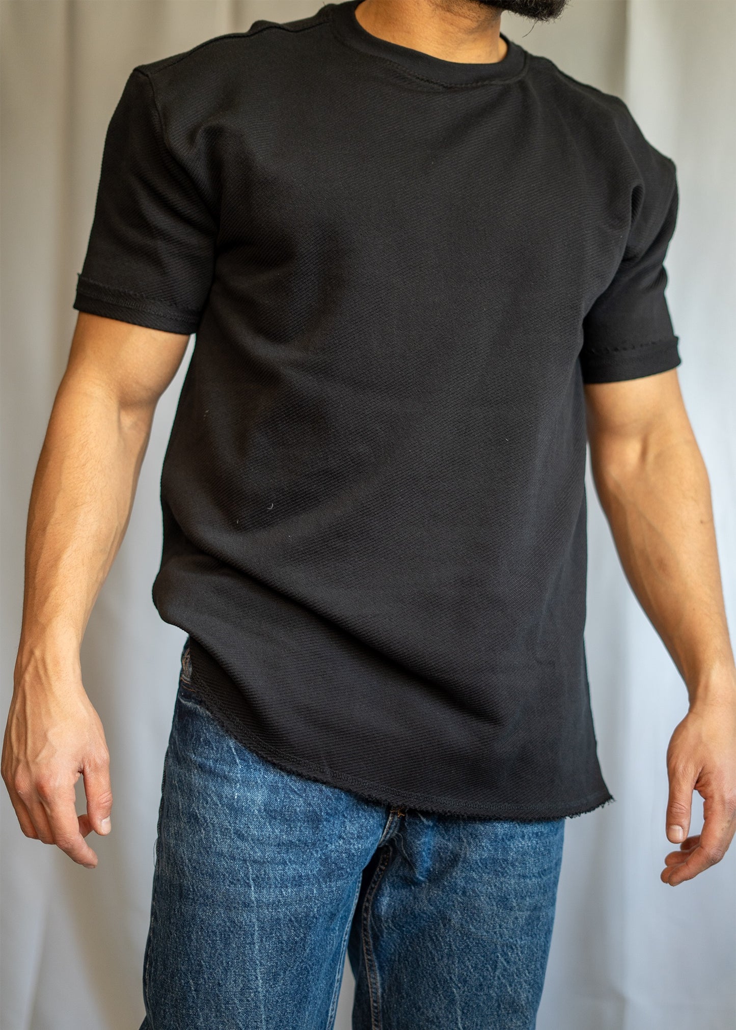 Ripped Oversize Vibe - Black