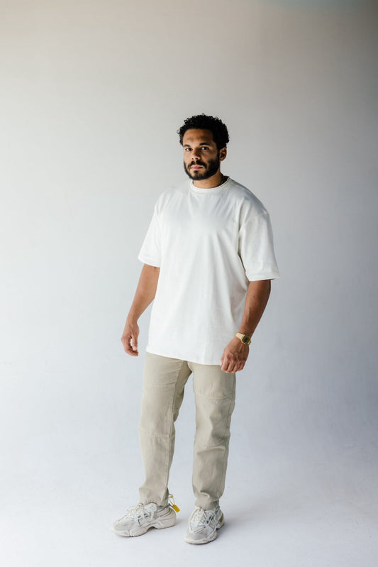 Double Collar T-shirt - Off White