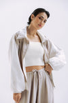 Ivory Edge In Beige Jacket