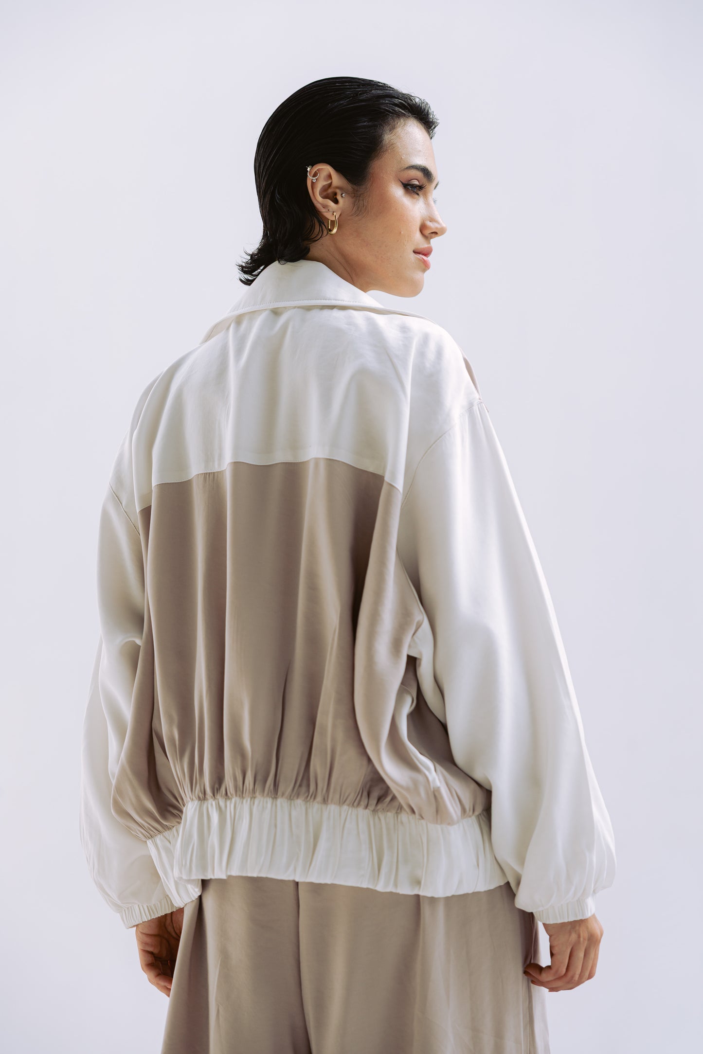 Ivory Edge In Beige Jacket