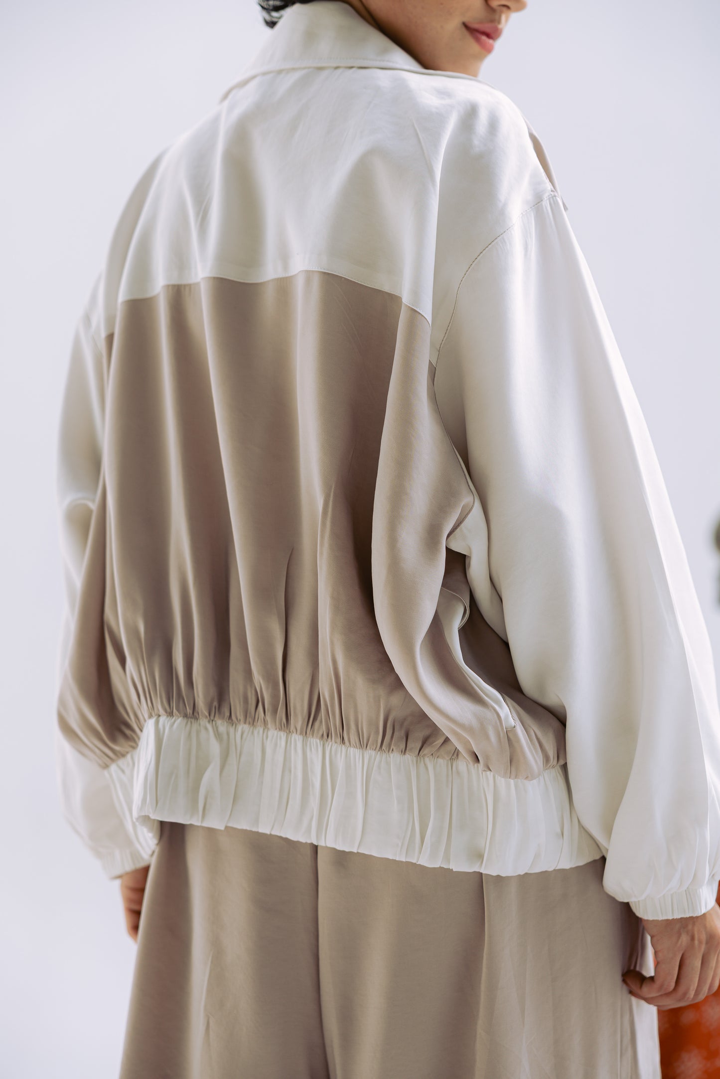 Ivory Edge In Beige Jacket