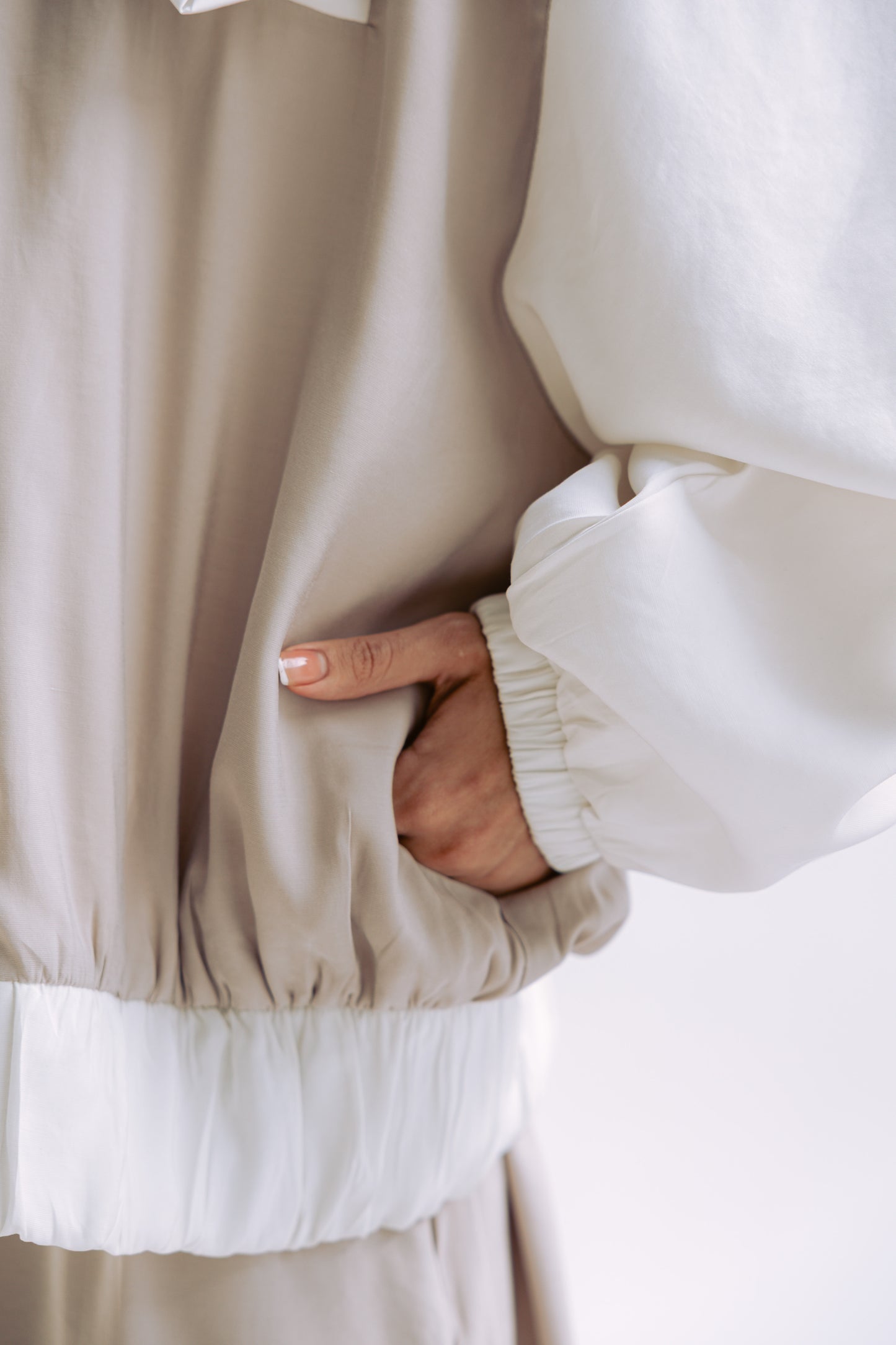 Ivory Edge In Beige Jacket