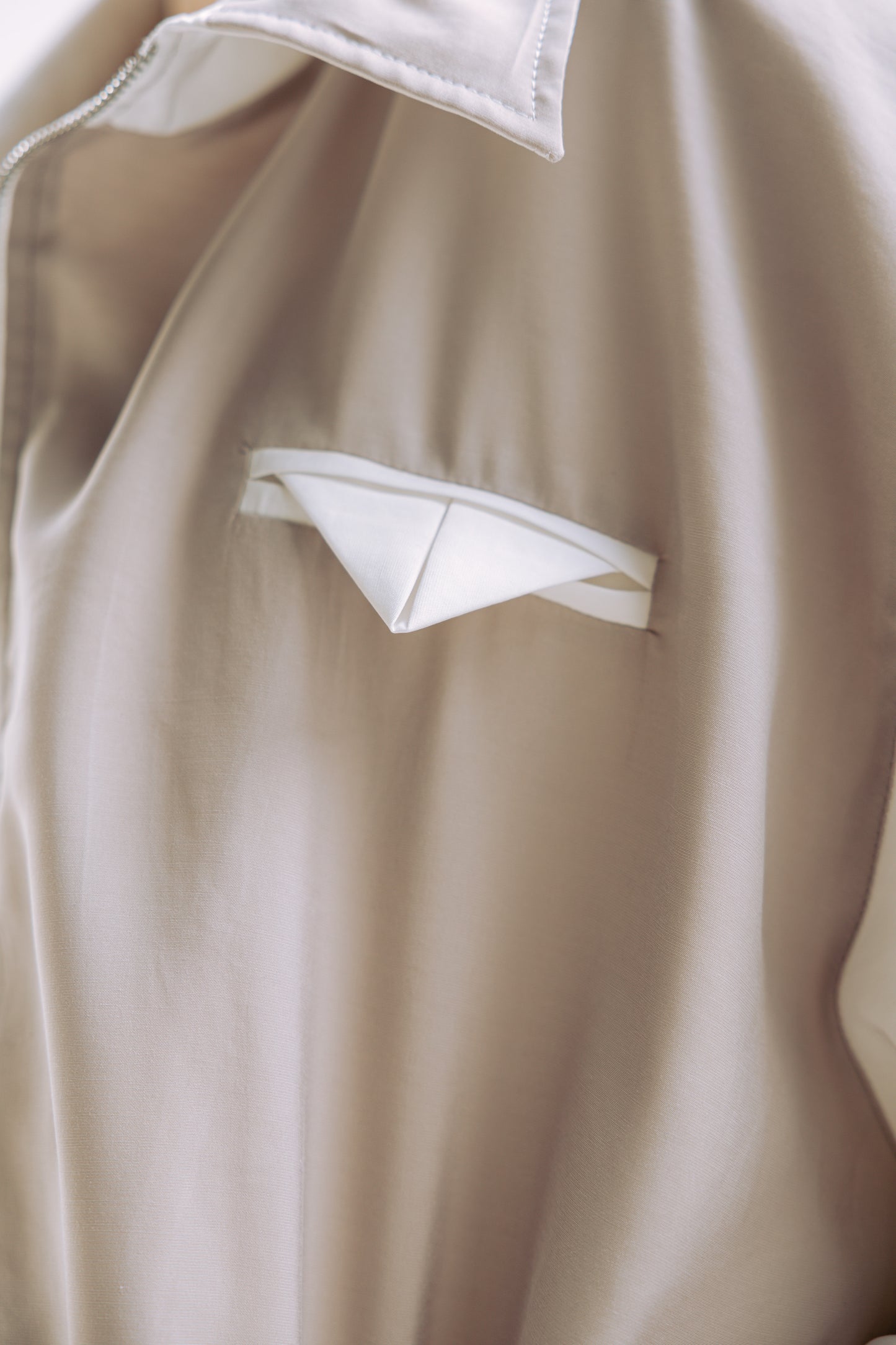 Ivory Edge In Beige Jacket