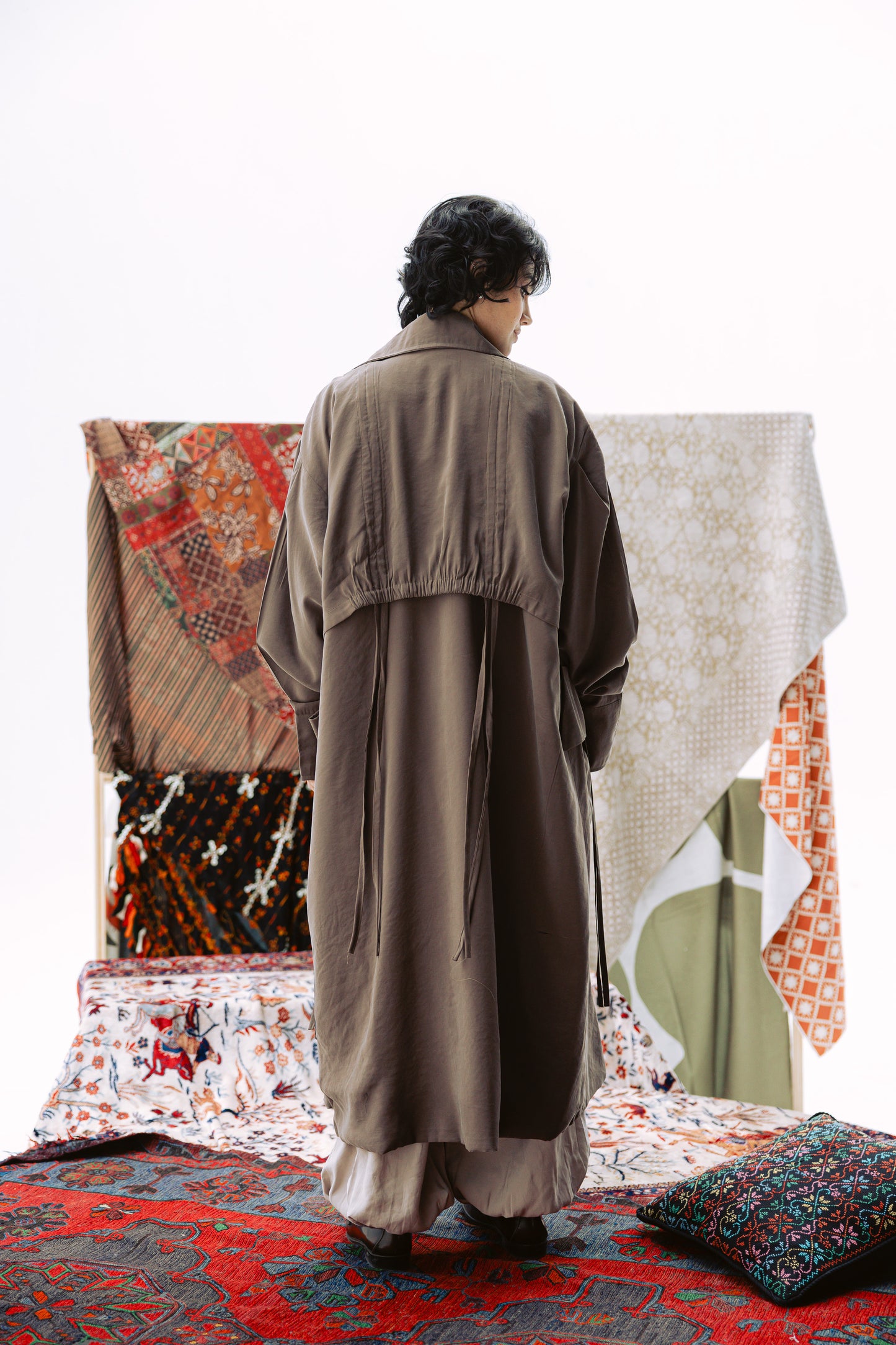 Ziyana Jacket in Brown