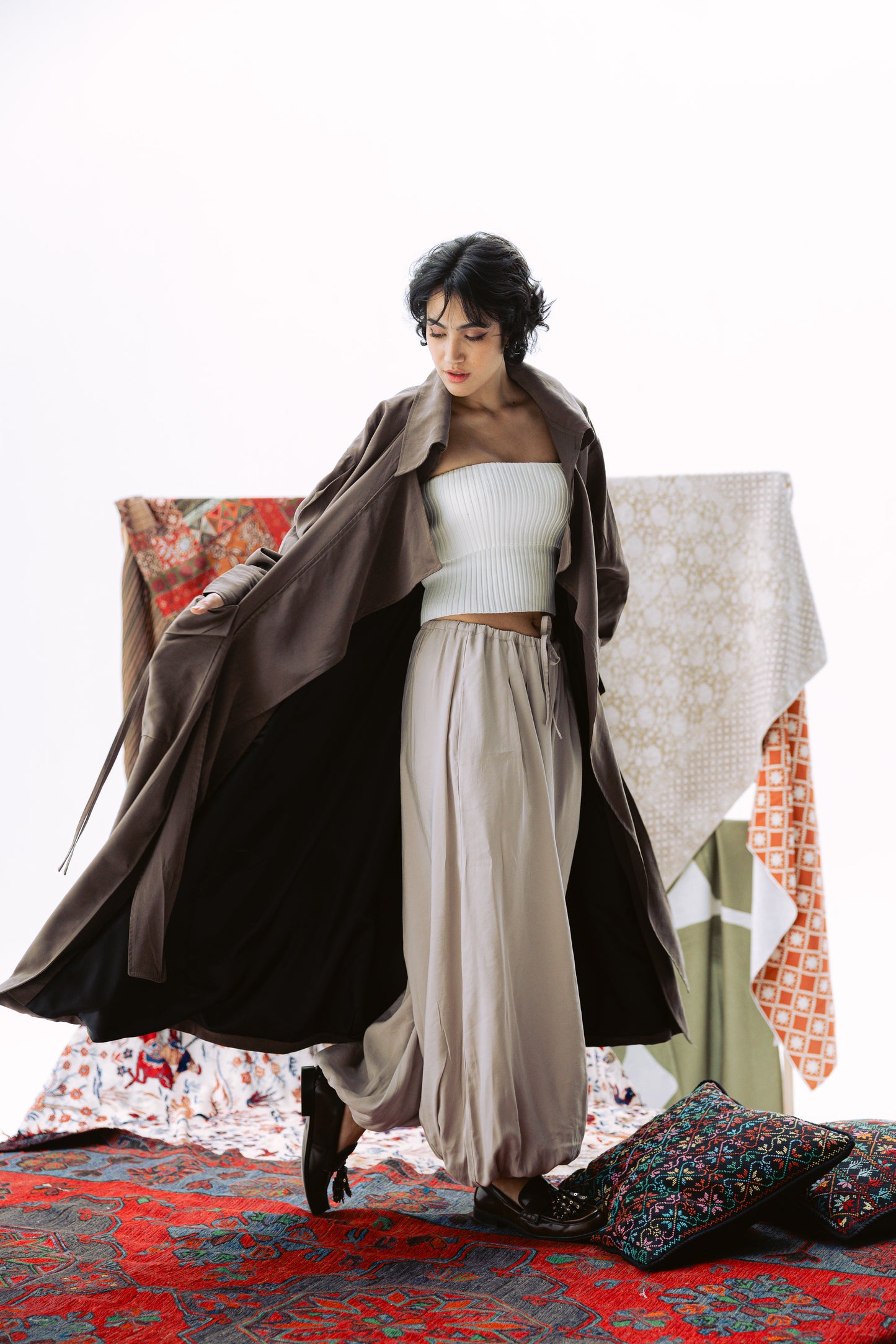 Ziyana Jacket in Brown