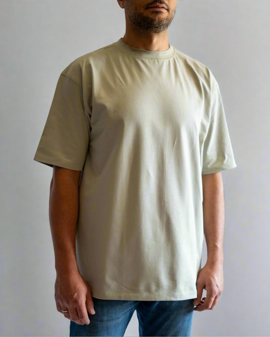 Double Collar T-shirt - Pistachio