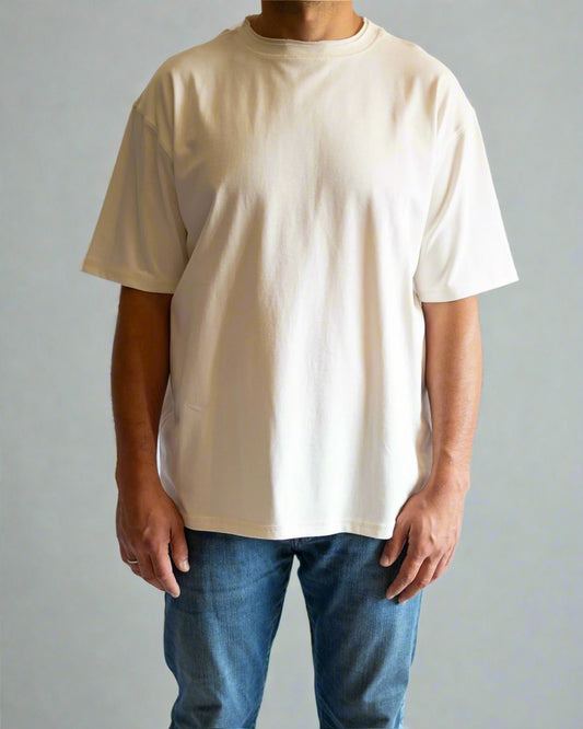 Double Collar T-shirt - Off White